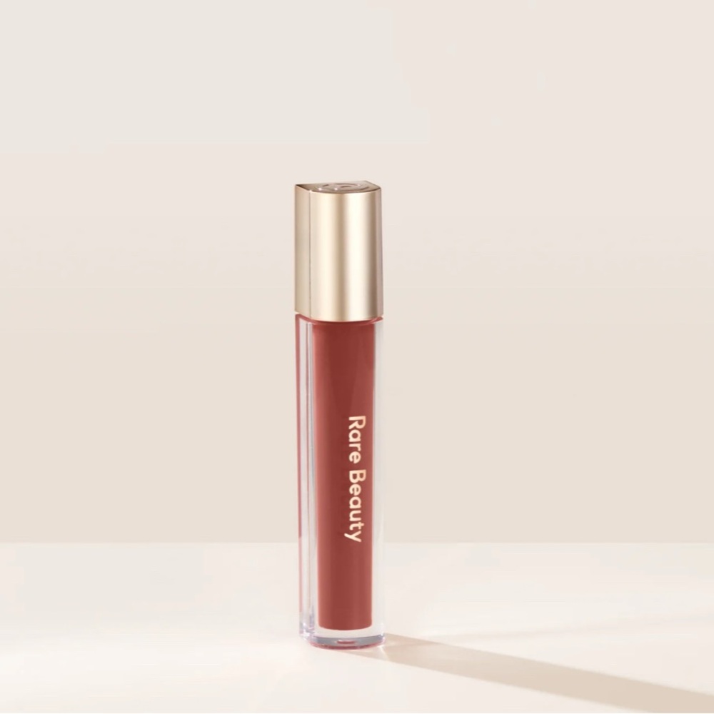 New Rare Beauty Stay Vulnerable Glossy Lip Balm in Nearly Neutral